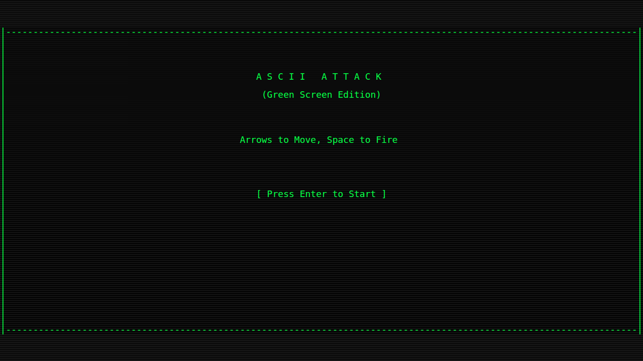 ASCII Attack preview