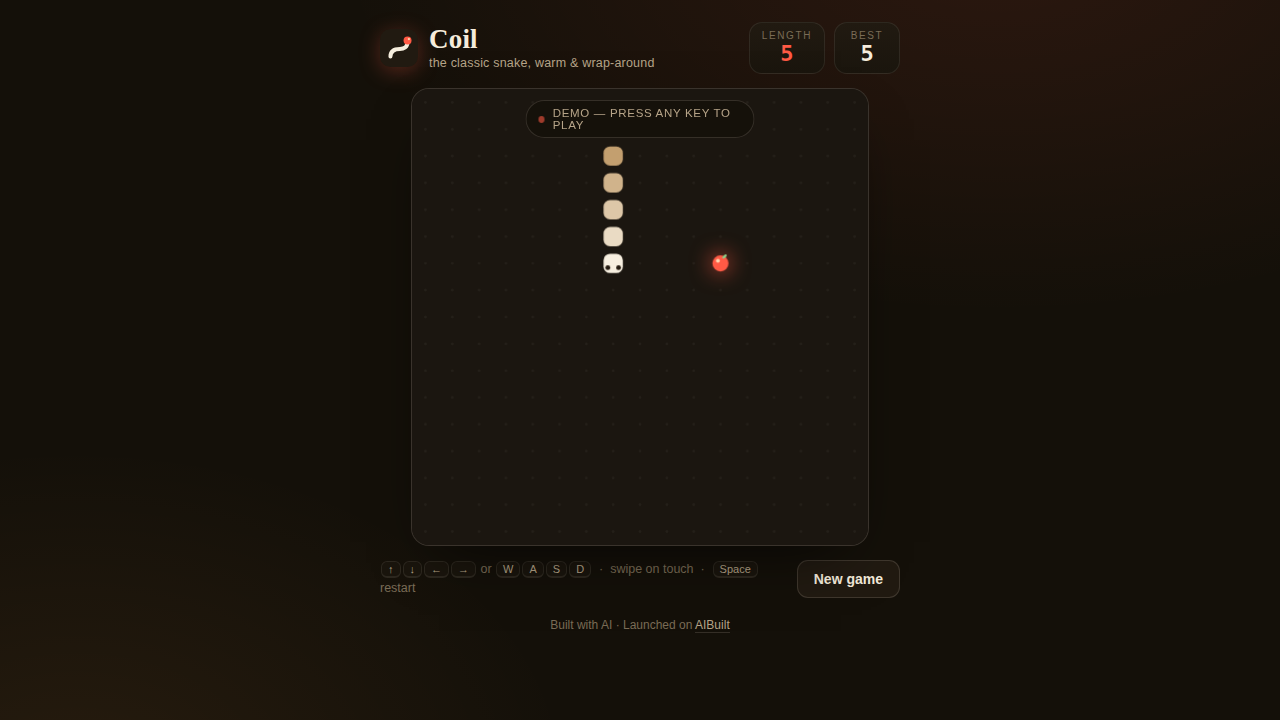 Coil preview