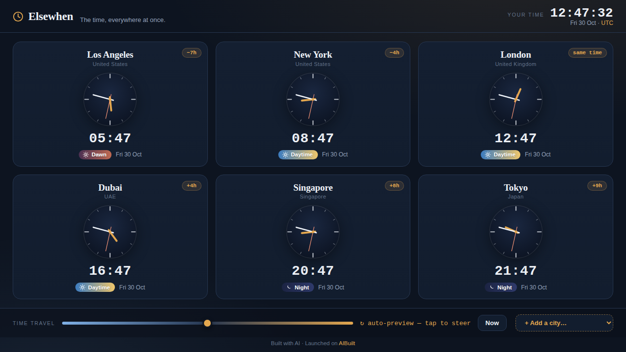 Elsewhen preview