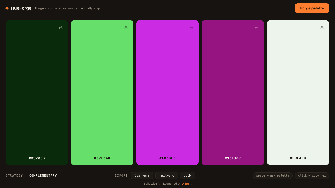 HueForge preview