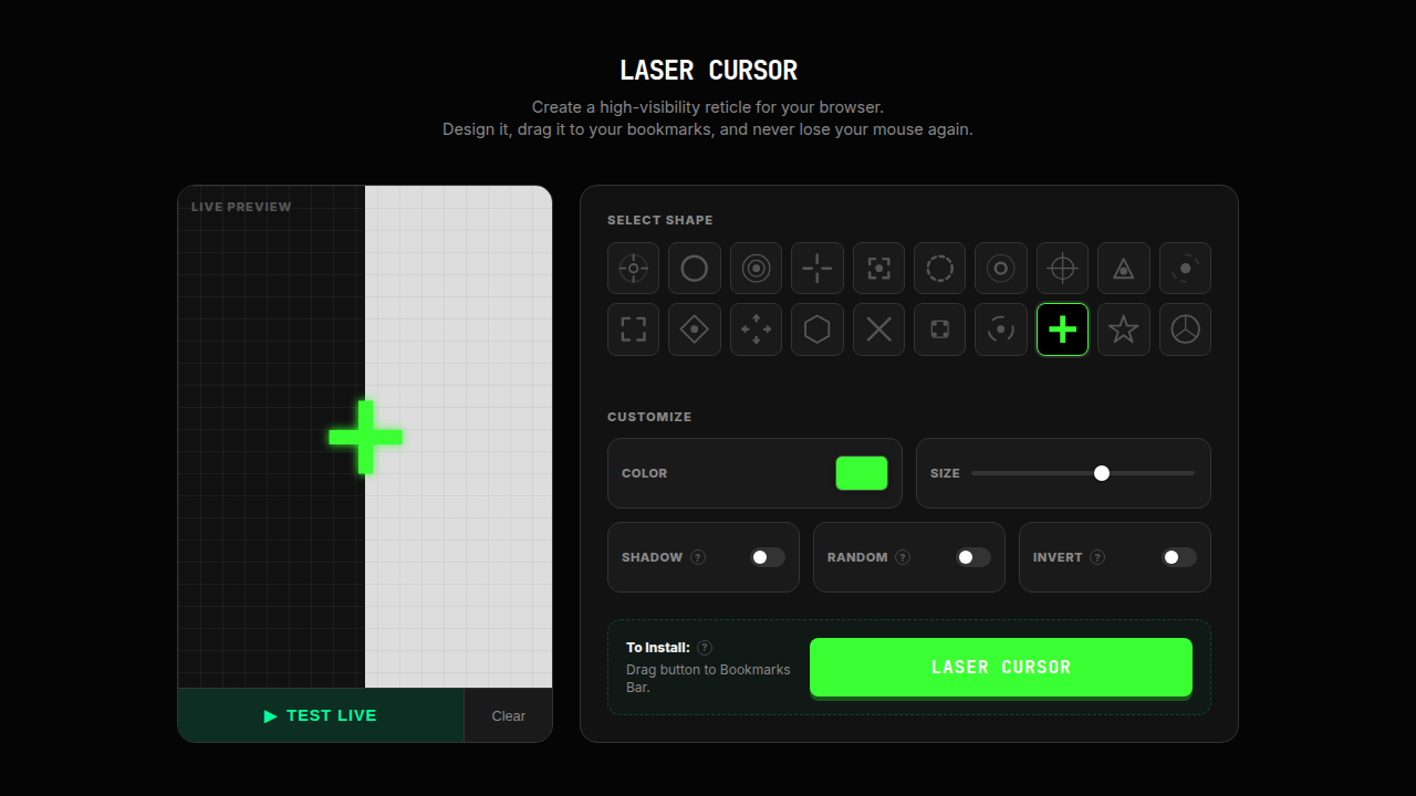 Laser Cursor preview