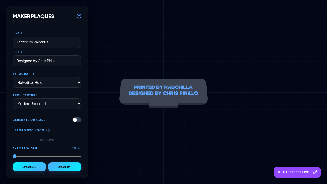 Maker Plaques preview