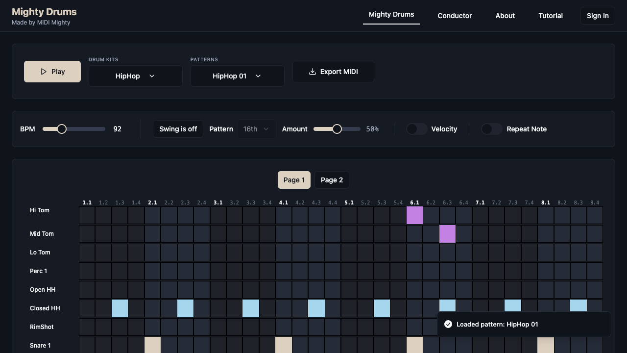 Mighty Drums preview