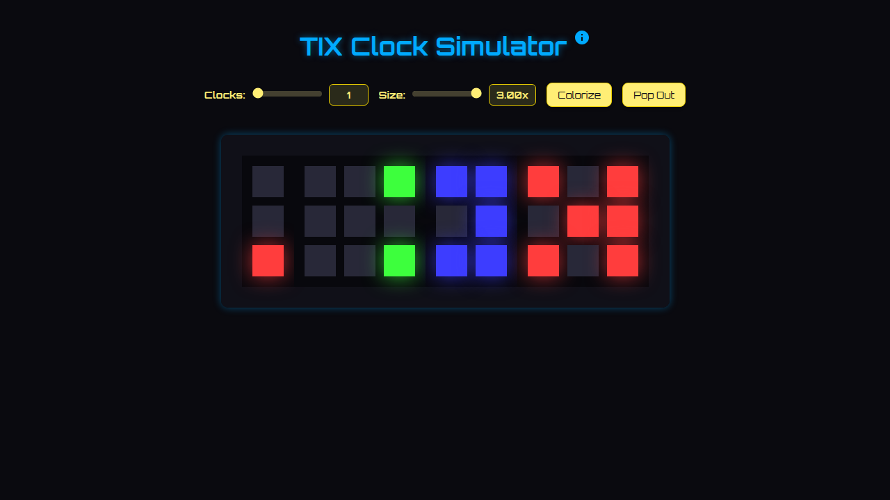 Neon TIX preview
