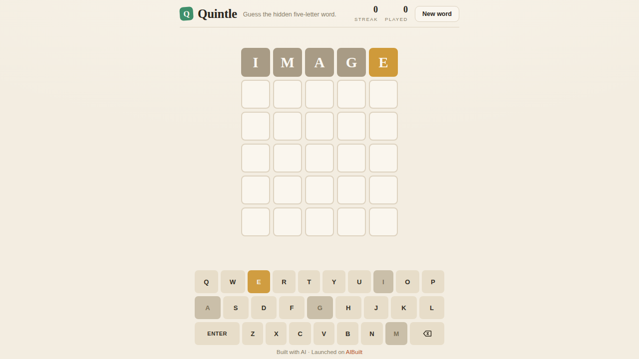 Quintle preview
