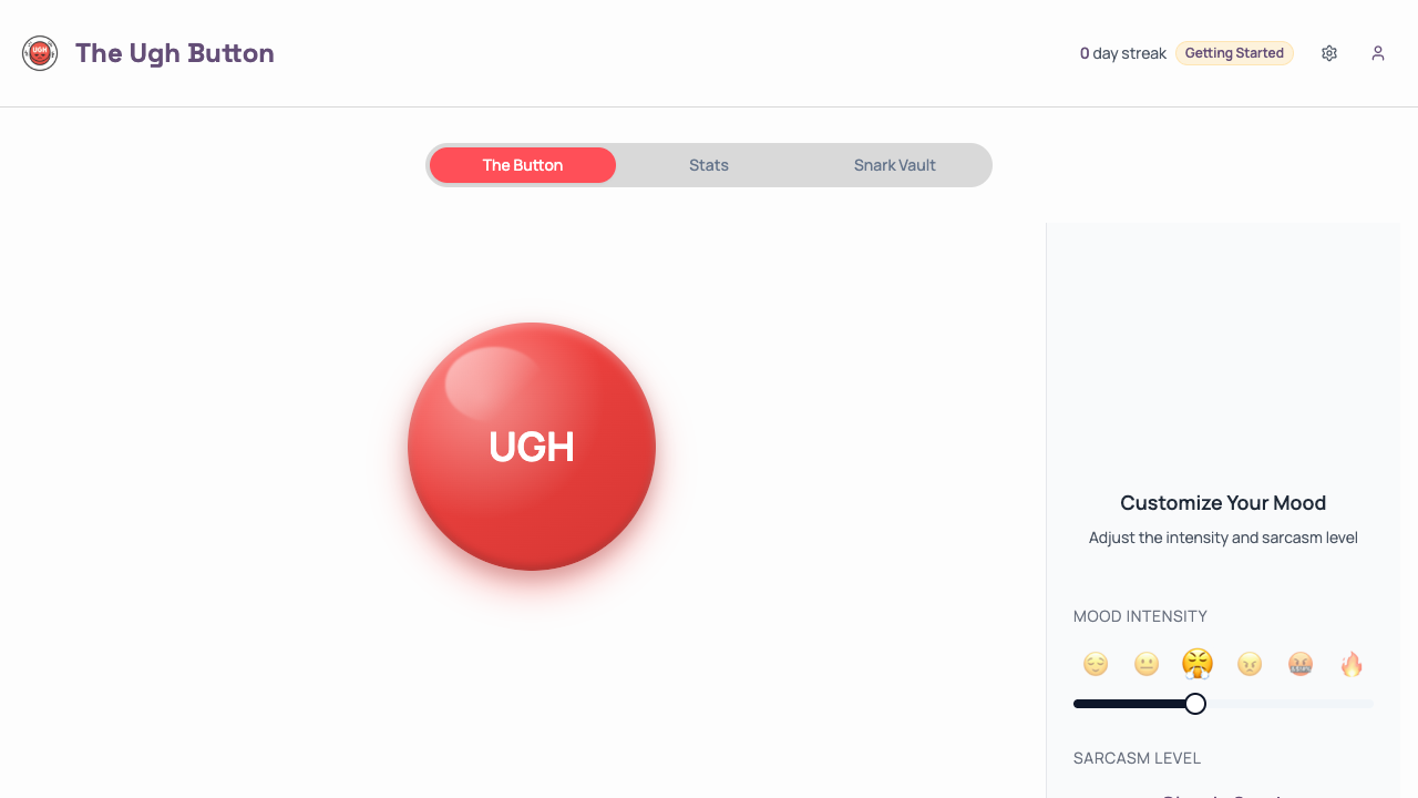 Ughh Button preview