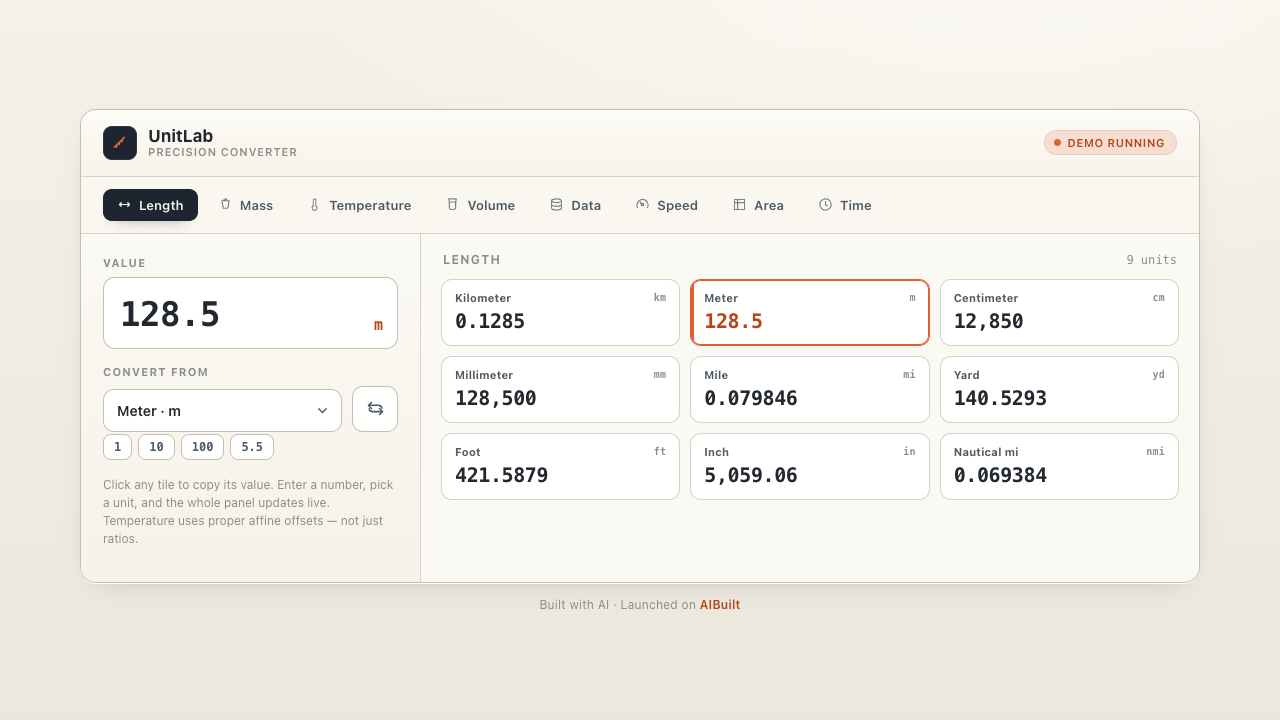 UnitLab preview